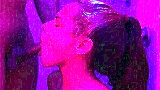 Brazilian babe bath dirty talk face fucking deepthroat wet pussy narrow ass small waist