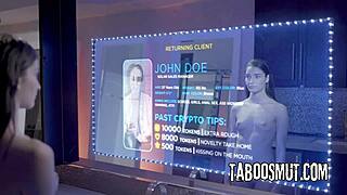 kinky robot babe endures rough anal and deepthroat pounding 😈🔥