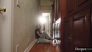 vixenplus kayden dives into ryan's pussy to erase her man