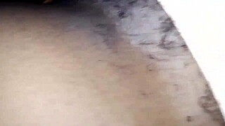 i creampied this tight ebony pussy by accident