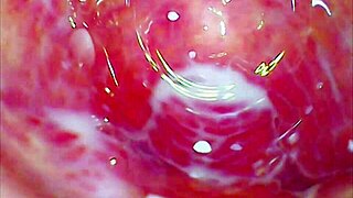 tight juicy pussy rides glass dildo roller coaster deep