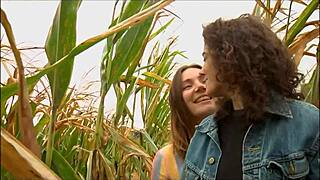 Teen lesbians share love kisses