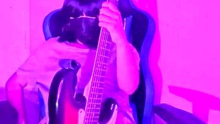 emo teen prostitute strips sexy solo