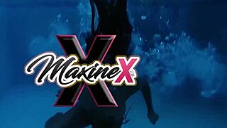 maxine x squirts wildly on sybian dildo machine ride