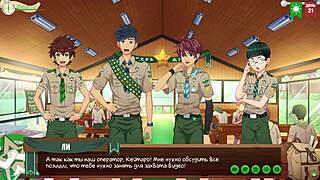 game friends camp ep35 russian voice video camera hentai