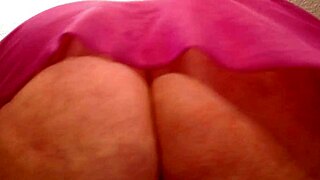 Dawnskye flaunts huge curvy mature ass and natural tits