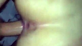 brunette bombshell bounces her huge fat ass