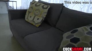 cuck husband spies leana lovings cheating fuck session