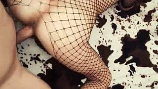 Skinny Gypsy Milf's Erotic Lingerie Tease?