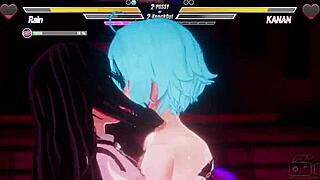 lesbian fingering anal masturbation battle intensifies