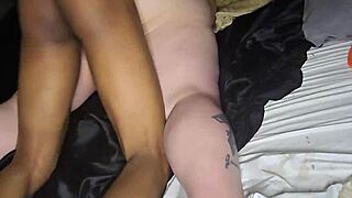 polish bbw fucked hard by black student before home