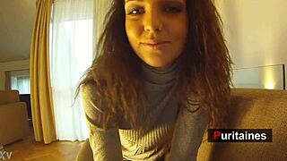 gabriella's hot striptease rips clothes off teasingly