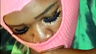 curvy babe bubbles my thick cum after sloppy deepthroat gag fest on huge black cock