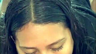 perfect angle to watch horny latina's huge ass bounce on cock