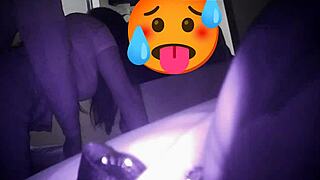 hubby's buddy bends me over in hidden cam thrill