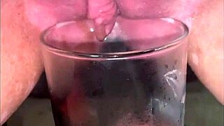 Tied Up Shaved Pussy Fingers to Explosive Squirting Orgasm
