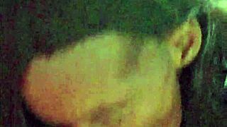 daddy boss gets epic closeup blowjob from black cock sucking slut