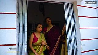 desi servant catches bhabhis devar sex romp