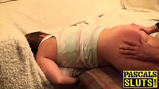 narrative of olga cabaeva using anal toys for intense solo play