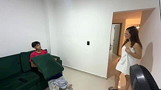 Big ass latina milf fulfills busty masturbation fantasy