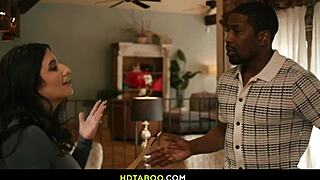 Blonde Milf's Taboo Threesome Deepthroat Cum Swap