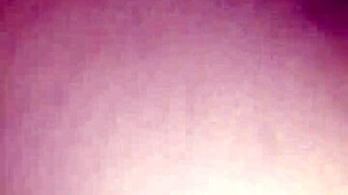 Curvy housewife spreads tight pussy wide for first-time creampie fuck