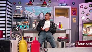 a waitress's hot cups get served up steamy