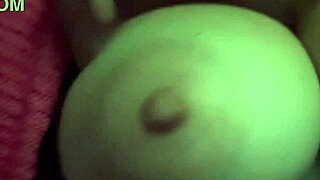 Italian MILF Artemisia Love bounces juicy big natural tits nipples for horny solo show