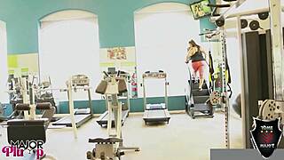 post-workout gym stars kitchen pounding big ass cumshots quickie