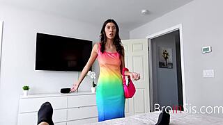 I crave petite Aubry Babock's long legs wrapped around me POV sexy guidance