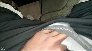 stroking my tiny cock during skyrim play