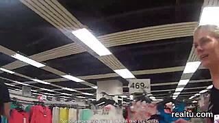 Perfect Czech Sweetie Teased in Supermarket Then POV Anal Fucked!