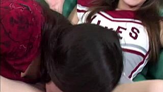 Cheerleader Babe Craves Licking My Soaked Panties After Practice!