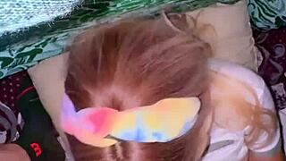 first time student sucks teacher's cock after school