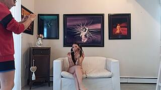 Petite Latina's Perfect Round Ass Bounces Wild