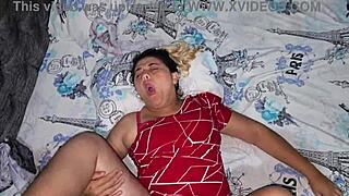 Beautiful Blonde Tattoos My Name on Pussy Then Punished Hard