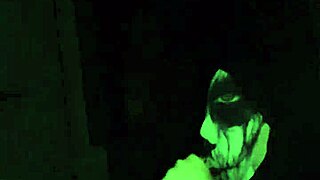 masked milf wife slurps sloppy deepthroat on big black cock