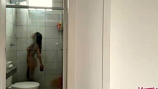 stepdad caught me masturbating and fucked me hard in shower!