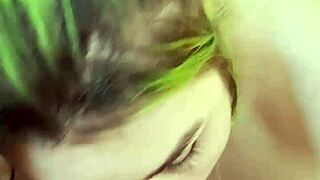 very hot goth nikki greaves deepthroats huge cock pov