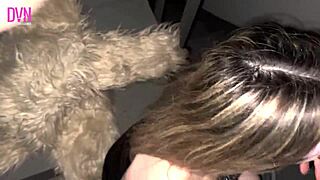 argentinian latina youtuber deepthroats two strangers cocks in party elevator swallowing cum