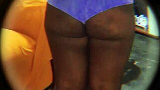 Hidden cam catches hot neighbor letting loose with wild desires