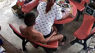 Friend secretly films our rough creampie sex session!