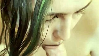 very hot goth nikki greaves deepthroats huge cock pov