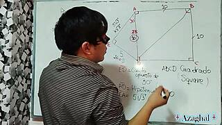 Japanese Student Teacher Nerd Creampie Triangle Fuck!