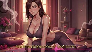 Anyavelvet's Yoga Solo Show Surprises Voyeur Boldly