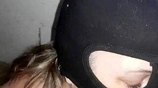 french milf slave humiliated garage chained bdsm public outdoor used slut stockings pov