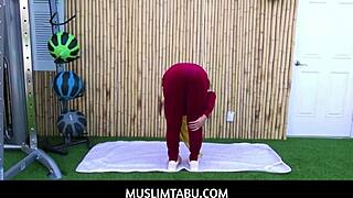 Trainer, pound my arab pussy with hijab still on! says Kira