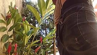 Soloboy's Outdoor Masturbation Tease Builds to Explosive Climax