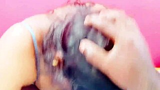 hot indian milf dirty talks during bedroom pounding