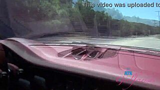 amateur aubry babcock rides turbo s while getting her pretty pink pussy fingered 😏🔥